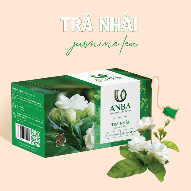 Anba - Jasmine Green Tea (Tea Bag) Distributed by Vietfarms