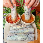 BÁNH TRÁNG CUỐN MÈ ĐEN