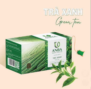 Anba - Green tea (tea bag) Distributed by Vietfarms
