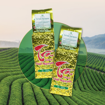 Bách Trà - Green tea 500g Distributed by Vietfarms