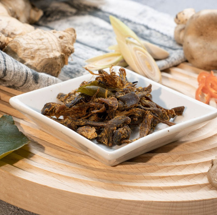 Lotus - Shiitake Mushroom Jerky With Lime Leaves  by VietFarms