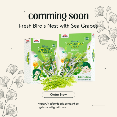 Natusea - Sea Grapes Jelly Distributed by VietFarms - COMMING SOON