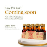 Nuoc Mam “Tĩn” - Pack of Mini Red-Labeled “Tĩn” Anchovy Fish Sauce by Distributed by Vietfarms- Coming Soon