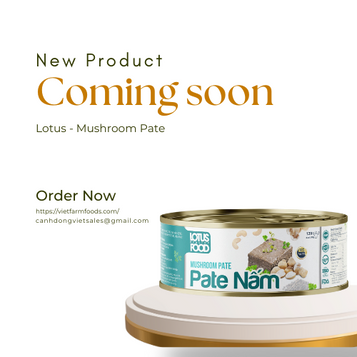 Lotus - Mushroom Pate Distributed by VietFarms