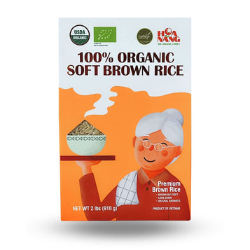 Hoa Nang - Organic Soft Brown Rice Distributed by Vietfarms