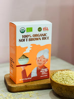 Organic Soft Brown Rice by Hoa Nang